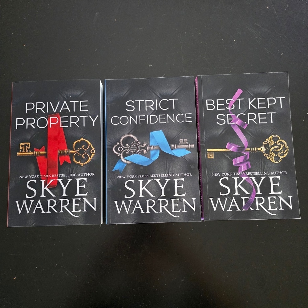 Rochester Trilogy by Skye Warren (Lot of 3 Books) - 1 Autographed Copy Included